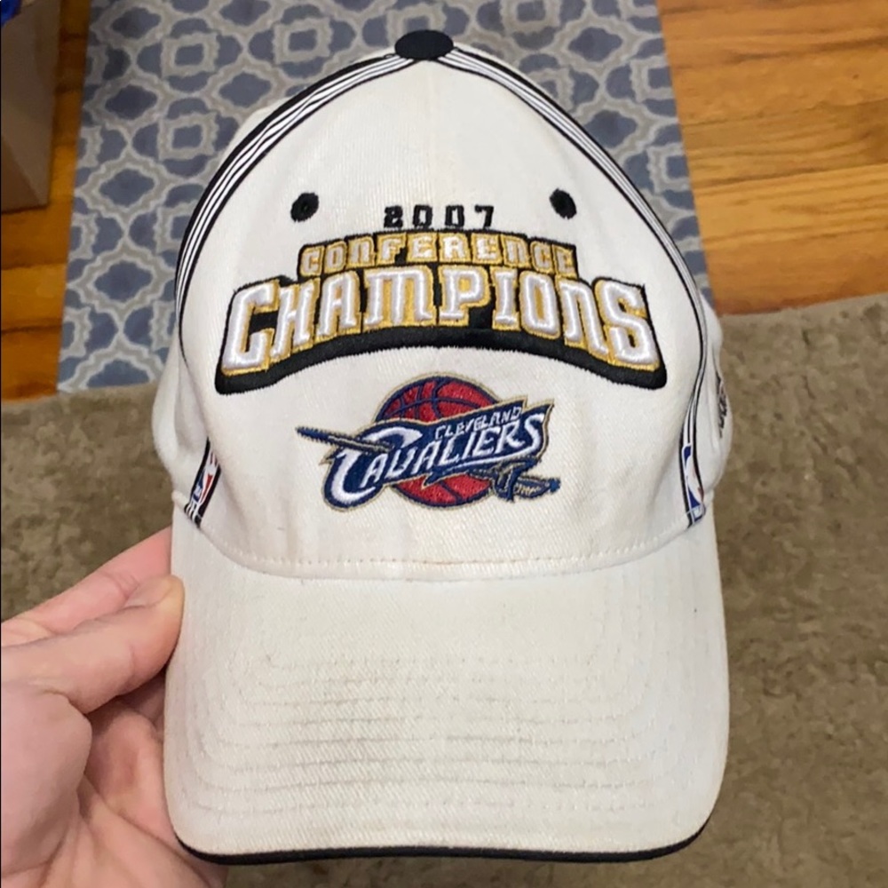 2007 CLEVELAND CAVALIERS CONFERENCE CHAMPIONS HAT